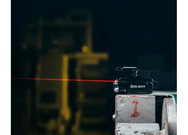 Ліхтар з ЛЦВ Olight Baldr Mini Red Laser Black Фото 4